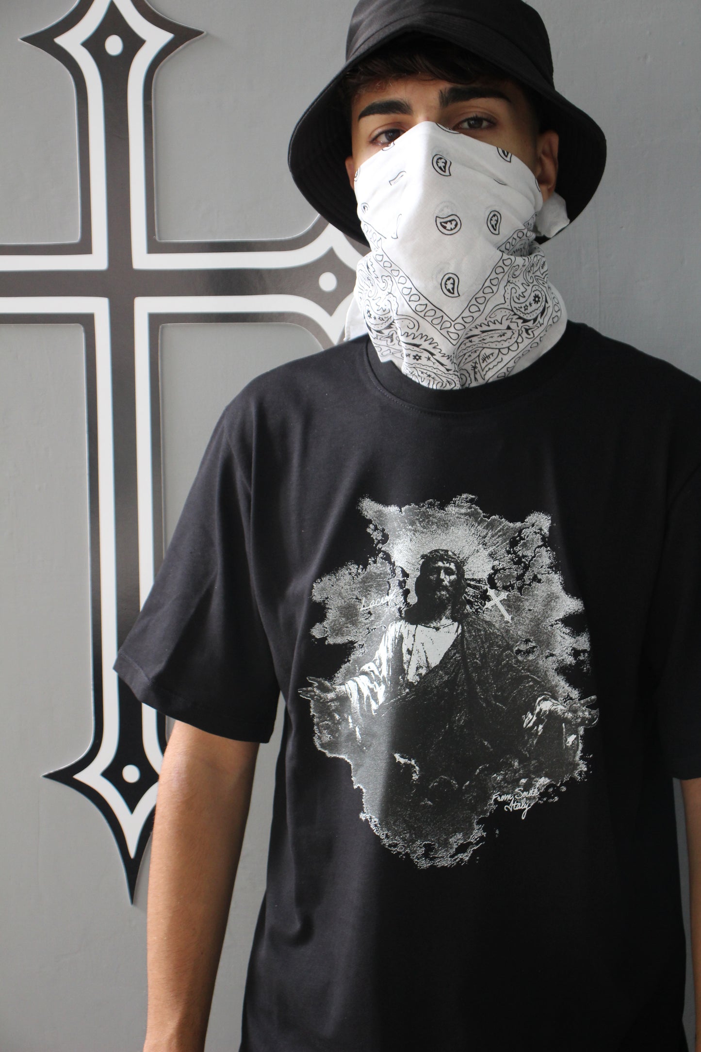 JESUS MERCY - BLACK TEE
