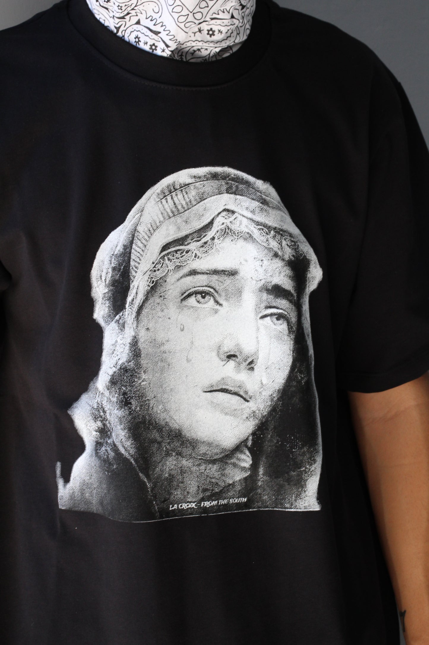 VIRGIN MARY - BLACK TEE