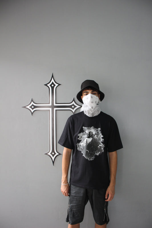 JESUS MERCY - BLACK TEE