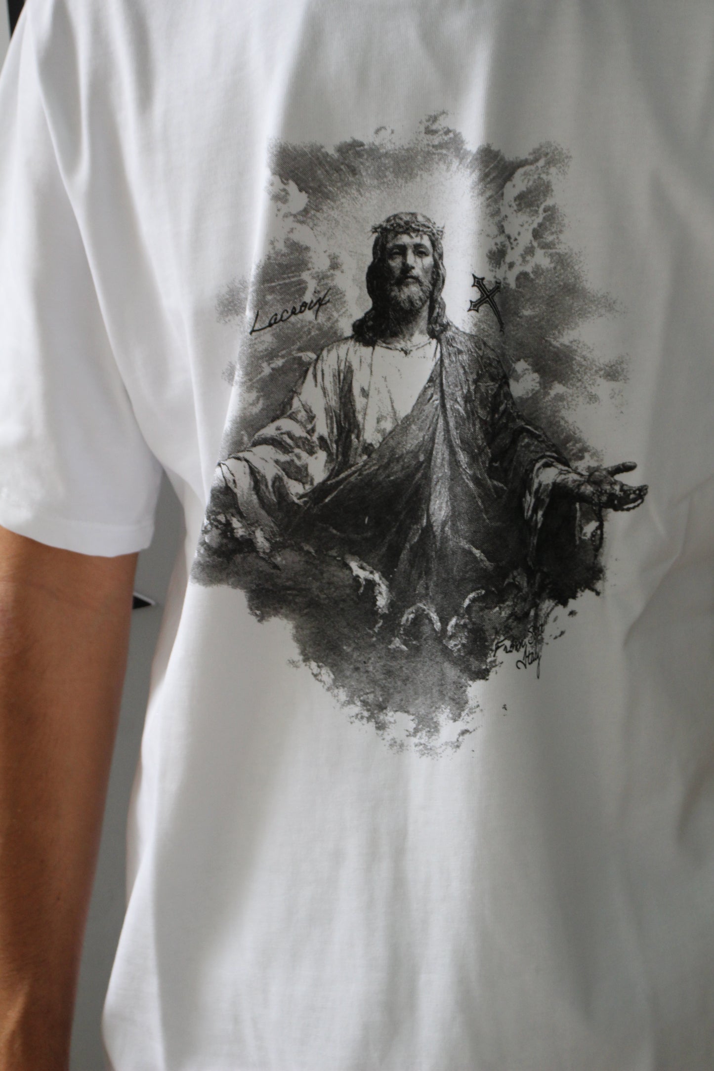 JESUS MERCY - WHITE TEE