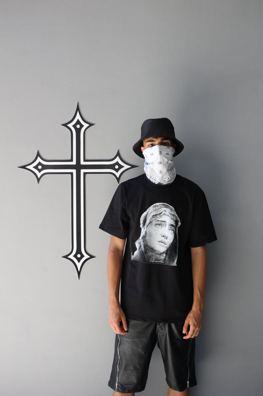 VIRGIN MARY - BLACK TEE